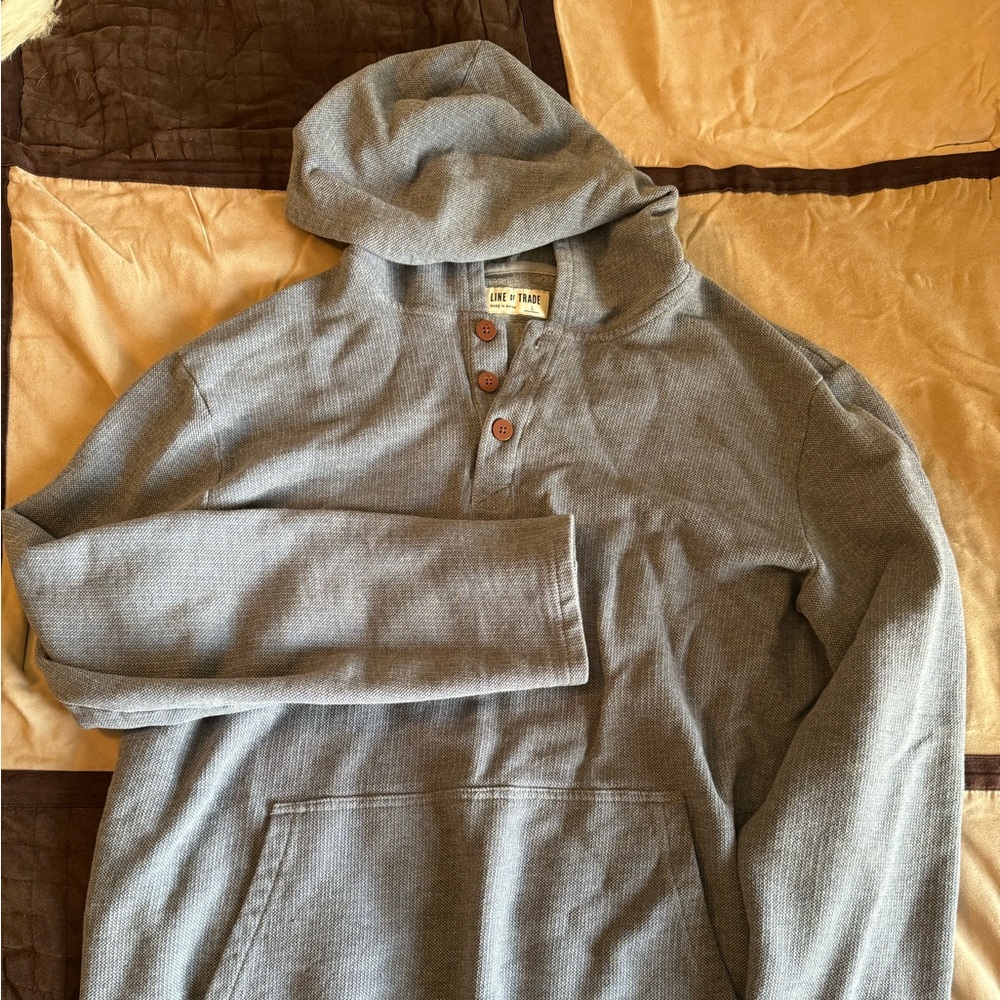 Great beach or chill hoodie. Really cool texture.